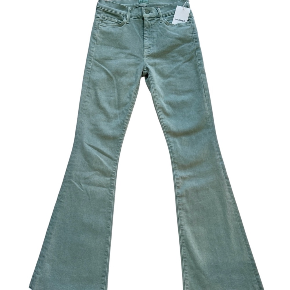 MOTHER Weekender Fray Midrise Flare Jeans